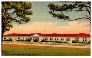 North  Carolina  Headquarters Camp Davis