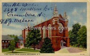 First Presbyterian Church - Greensboro, North Carolina NC  