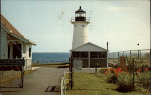 Warwick Rhode Island RI Lighthouse c1950s-60s Postcard