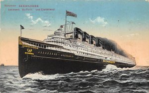 Seeandbee Between Buffalo, Cleveland and Chicago C & B Line Ship 1915 