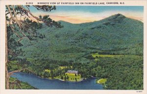 Birdeye View Of Fairfield Inn On Fairfield Lake Cashiers North Carolina