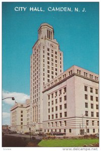 City Hall Building, Market and Federal Streets, Camden, New Jersey, 40-60´s