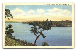 Lake Of The Ozarks From U. S. Highway 54 Missouri Postcard