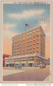 Hotel Virginia Dare Elizabeth City North Carolina 1945 Curteich