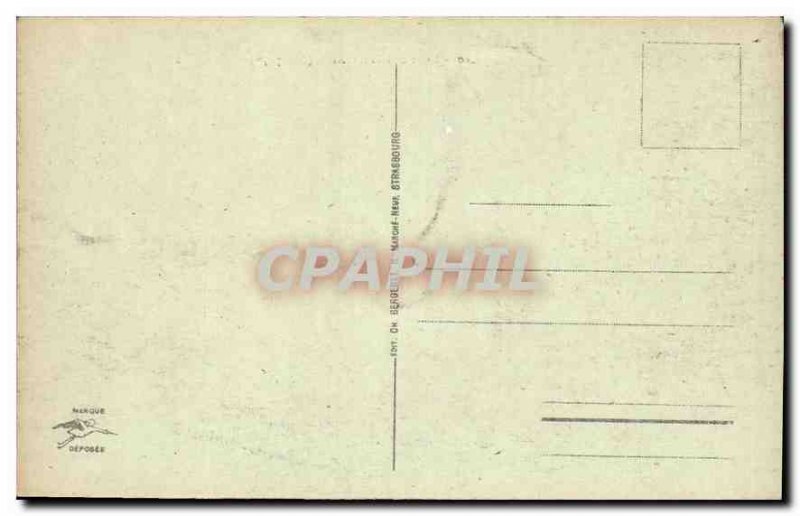 Old Postcard Mont Sainte Odile