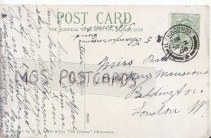 Genealogy Postcard - Batchelor?- St Marys Mansions, Paddington, London Ref. R447