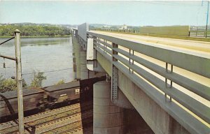 Bridge Crossing Susquehanna River near Harrisburg - Harrisburg, Pennsylvania PA