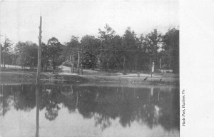 Pennsylvania Hazelton Hazel Park C-1930s undivided Postcard 22-635