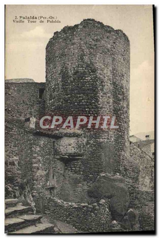 Old Postcard Old Tower Palalda Palalda