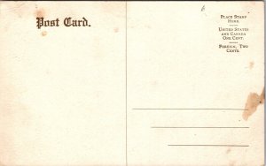 Postcard High School Building in Sioux Falls, South Dakota