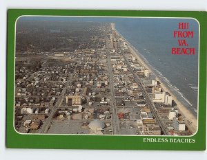 Postcard Endless Beaches, Hi! From Virginia Beach, Virginia