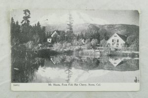 C.1910 Mt. Shasta, From Fish Hat Cherry, Sisson, Cal. Vintage Postcard P105