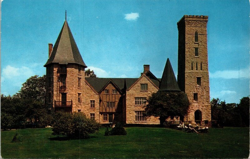 Our Lady Peace Retreat House Narragansett Pier Rhode Island RI Postcard UNP VTG 