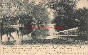 NC, Asheville, North Carolina, Swannanoa River, 1905 PM, Raphael Tuck No 1082