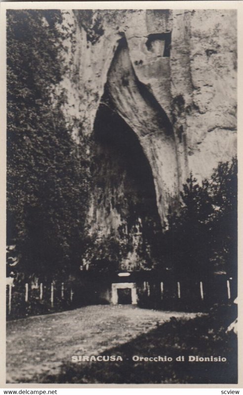 RP; SIRACUSA, Sicilia, Italy, 1910's-1920's; Orecchio Di Dionisio