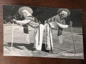 Real Photo Postcard 1941 Danza De Los Viejitos, Patzcuaro, Mexico. A3