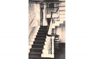 Staircase in Plymouth, Massachusetts General Society of Mayflower Descendants.