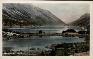 Bennett Lake Ontario Water View Vintage Real Photo Postcard