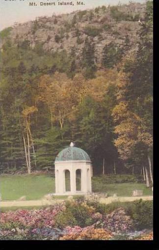 Maine Mt Desert Island Sieur De Monts Spring Acadia National Park Albertype