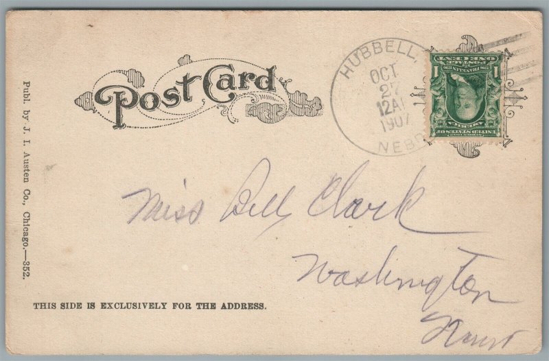 BRAVE SOLDIER ANTIQUE POSTCARD