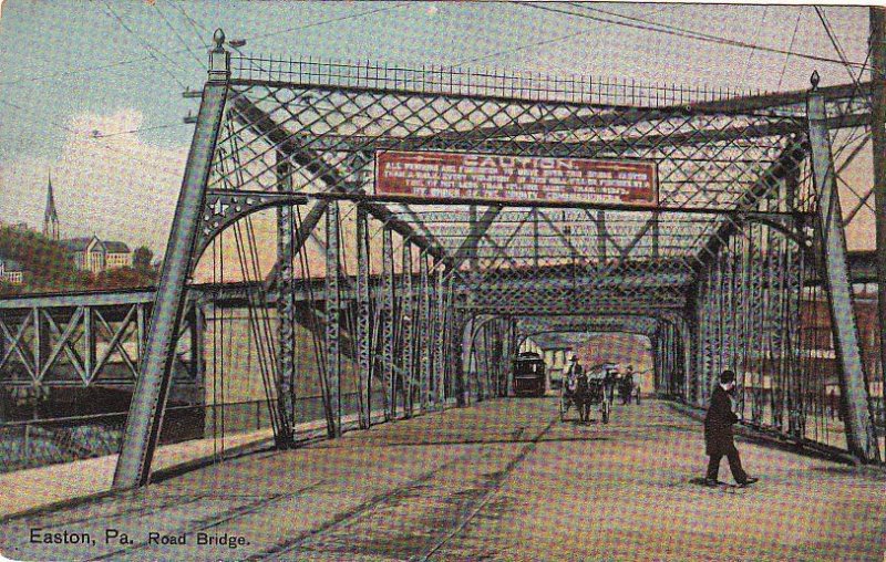 Postcard Road Bridge Easton PA