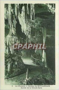 Old Postcard The Pyrenees Betharram Caves Entrance to the Great Hall