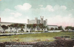 JOLIET IL~ ILLINOIS STATE PENITENTIARY~1910s POSTCARD