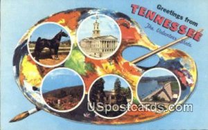 Greetings from, Tenn Postcard     ;     Greetings from, Tennessee