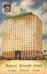 Texas Corpus Christi The Robert Driscoll Hotel 1943 Curteich