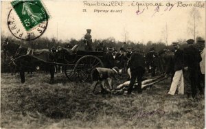 CPA Deperage du cerf - RAMBOUILLET-equipage de BONNELLES (246944)