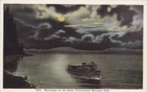 Moonlight On The Lake Yellowstone National Park