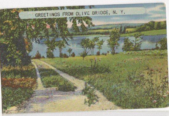 Greetings From Mt Olive NY 1952