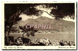 Old Postcard Cap Martin Menton Panoram