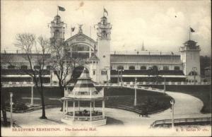 Bradford Exhibition Industrial Hall c1910 Postcard 