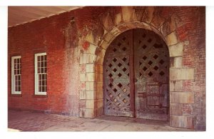 GA - Savannah. Inner Gates of Fort Pulaski