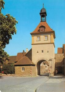 BG12811 sommerhausen weinort am main ochsenfurter tor  ochsenfurt germany