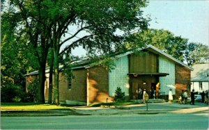 Leeds, NY New York  ST BRIDGET'S CATHOLIC CHURCH~Parishioners CATSKILL  Postcard