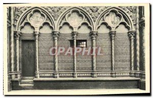Postcard Old Paris La Sainte Chapelle high Oratory Chapel