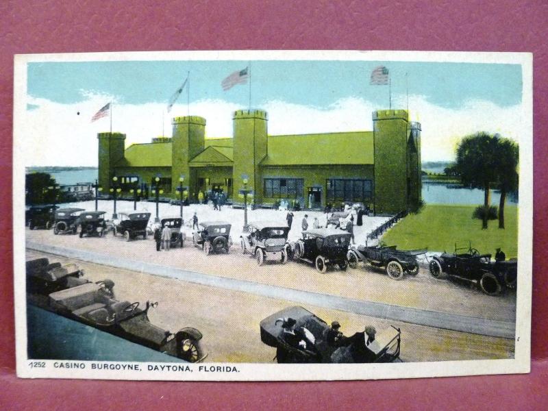 Postcard FL Daytona Casino Burgoyne