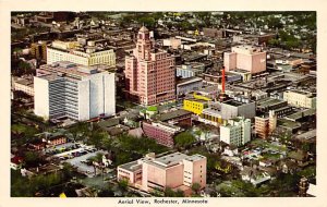 Rochester Aerial View Rochester Aerial View  - Rochester, Minnesota MN Postcard