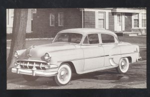 1954 CHEVROLET TWO-TEN CAR DEALER ADVERTISING POSTCARD '54 CHEVY