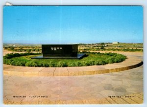 JERUSALEM Tomb of Herzl ISRAEL 4x6 Postcard