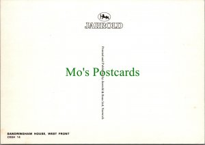 Norfolk Postcard - Sandringham House, The West Front  SW12887