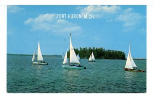 MI - Port Huron. Sailboats