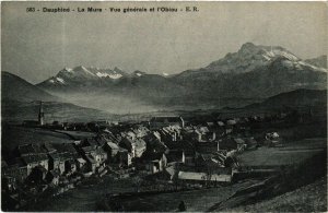 CPA Dauphine - La MURE - Vue générale et l'Obiou (583810)