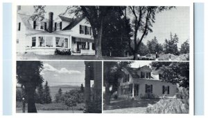 c1940's Multiview Bay Head Inn Sullivan Harbor Maine ME Vintage Postcard
