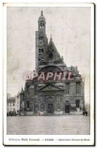 Old Postcard Collection Diary Paris Eglise Saint Etienne du Mont