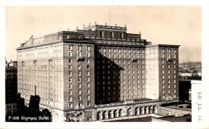 Washington Seattle Olympic Hotel Real Photo