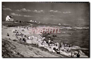 Lesconil Modern Postcard The beach of the dunes & # 39hotel