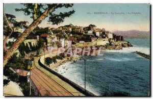 Postcard Old Marseille Corniche Prophete